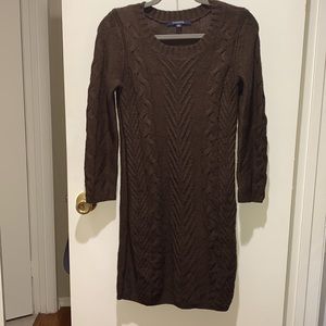 CHADWICKS PS WINTER YARN DRESS DARK BROW PETTIE SMALL